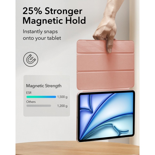 iPad Air 11 Inch Case, iPad Air 5th/4th Generation Case (2022/2020), 10.9 Inch, Powerful Magnetic Case, Supports Pencil Pro/USB-C, Auto