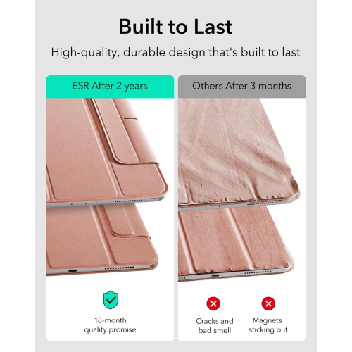 iPad Air 11 Inch Case, iPad Air 5th/4th Generation Case (2022/2020), 10.9 Inch, Powerful Magnetic Case, Supports Pencil Pro/USB-C, Auto