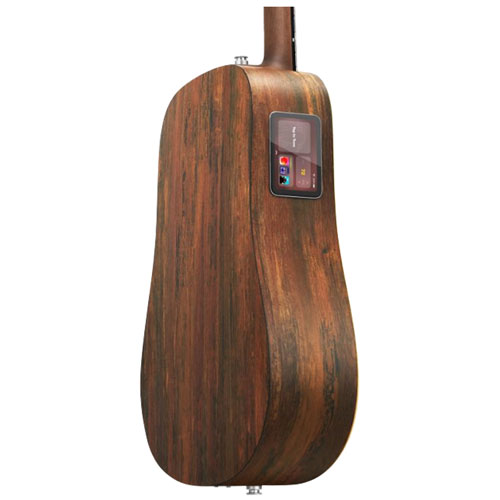 LAVA ME 4 36" Acoustic Electric Guitar with Lite Bag- Woodgrain Brown & Burlywood