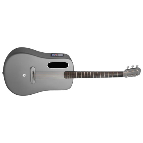 Guitare électroacoustique de 38 po ME 4 de LAVA avec sac Airflow - Gris cosmique