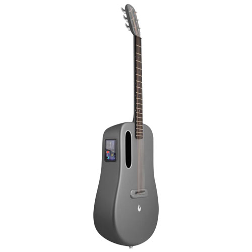 Guitare électroacoustique de 38 po ME 4 de LAVA avec sac Airflow - Gris cosmique
