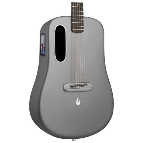 Guitare électroacoustique de 38 po ME 4 de LAVA avec sac Airflow - Gris cosmique