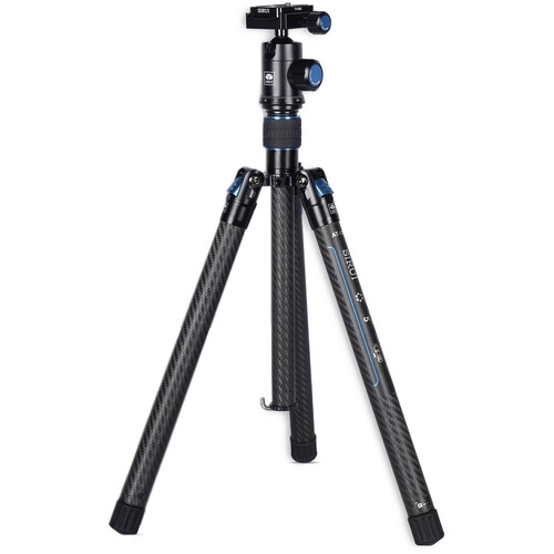 Sirui AT-125+E-10 Carbon Fiber Traveler Tripod with E-10