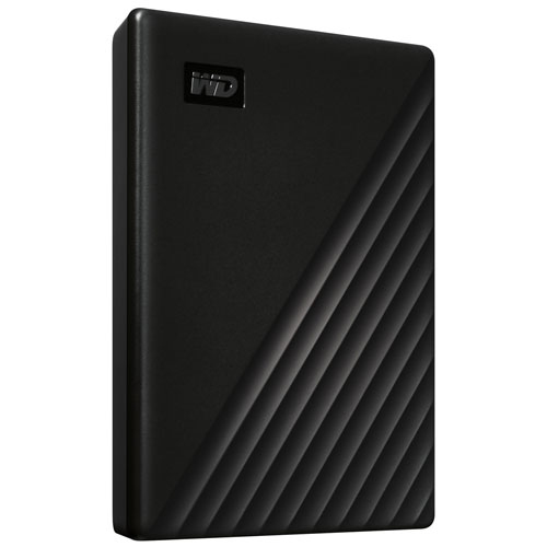 Refurbished WD My Passport 4TB USB Portable External Hard Drive (WDBPKJ0040BBK-WESN) - Black
