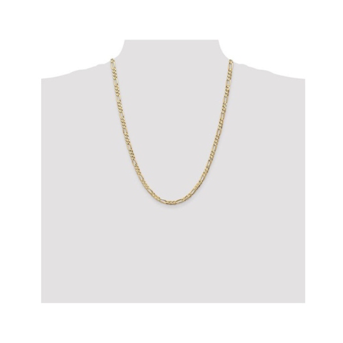Figaro Chain Necklace in 14K Yellow Gold 24 Inches