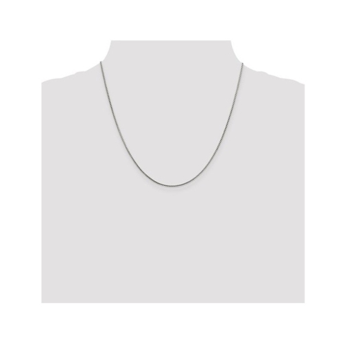 20 inch Sterling Silver Round Franco Chain in