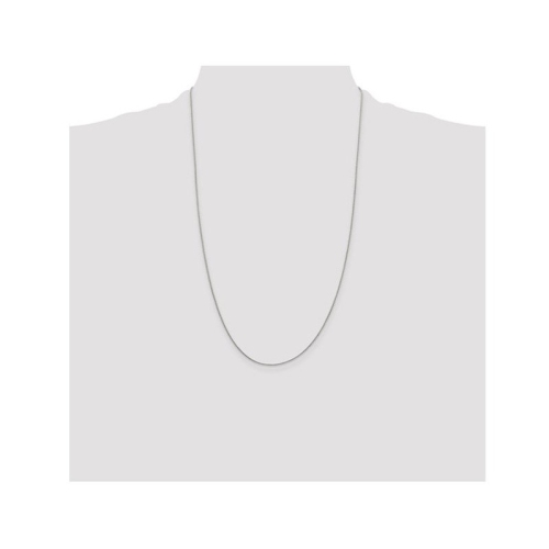 Chaîne Franco ronde en argent sterling de 26&nbsp;po