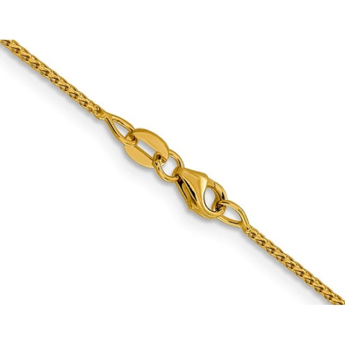 20 inch 14 Karat Yellow Gold Diamond-Cut Franco Chain in