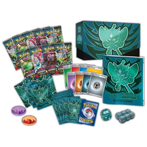 Pokemon USA Pokemon Trading Card Game: Scarlet & Violet Twilight Masquerade Elite Trainer Box - Ogerpon&nbsp;(Not for sale until May 24, 2024)