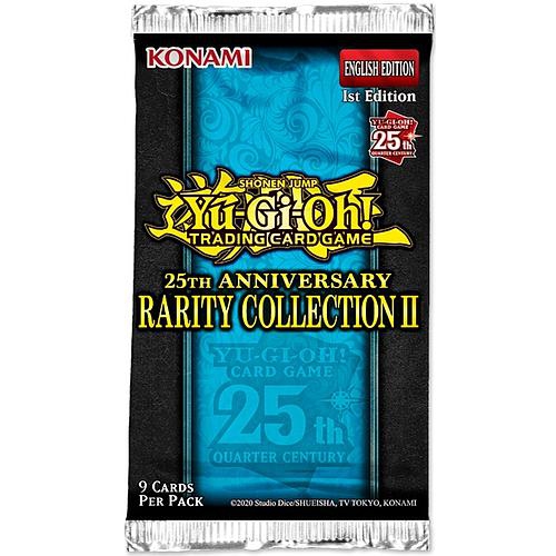 KONAMI  Yugioh Trading Card Game: 25Th Anniversary - Rarity Collection Ii Booster Pack 9 Cards Per Pack