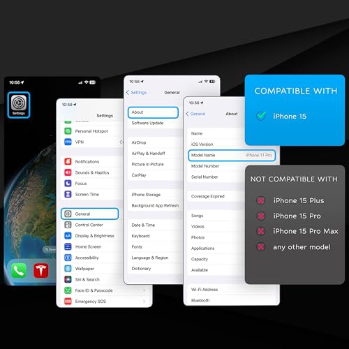 Inskin Screen Protector for iPhone 15 - 3+3 Tempered Glass for Screen & Camera Lens, Auto-Align Installation, Ultra HD, Long-Lasting Plasma Coating,
