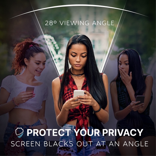 Inskin Privacy Screen et protecteur d'objectif HD Clear pour Galaxy S23 plus 5G 6,6&nbsp;po de Samsung - Paquet de 3 + 3