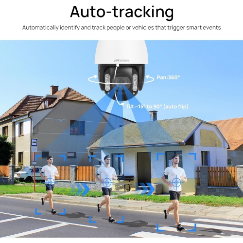 Godanicam 4MP 7-inch 32X Network IR PTZ Outdoor Dome Camera DS-2DE7A432IW-AEB(T5),Powered by DarkFighter,Up to 100m IR Range