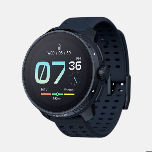 Image 1 de 6.. SUUNTO Race : Montre sport GPS, grand écran couleur AMOLED lumineux, longue autonomie - minuit