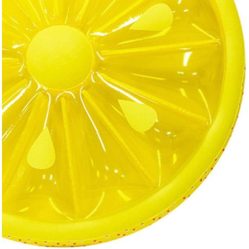 Water Sports Inflatable Lemon Fruit Slice Swimming Pool Lounger Raft