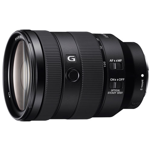 Image 1 de 2.. Remis à neuf - téléobjectif grand-angle à zoom G plein format à monture E FE 24-105&nbsp;mm f/4 OSS de Sony
