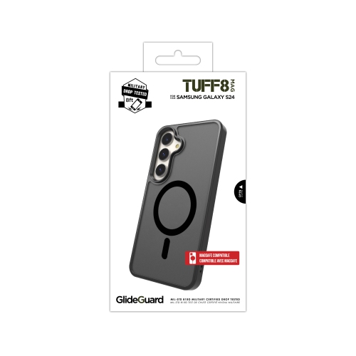 TUFF8 GlideGuard MagSafe Rugged Case for Samsung Galaxy S24