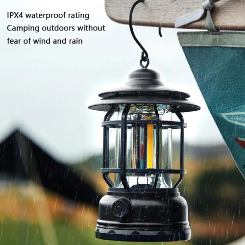 axGear Camping Lantern LED Tent Light with Hook Dimmer Switch Retro Lamp Outdoor Home