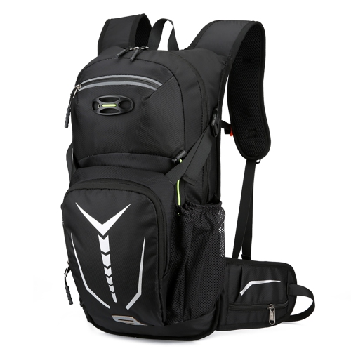 Image 1 of 9.. axGear Hydration Backpack High Visibility Reflective Hiking Mountain Climbing Cycling