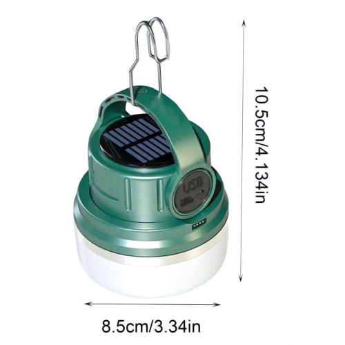 axGear Solar Camping Light LED Lantern Tent Light Outdoor Flashlight Rechargable