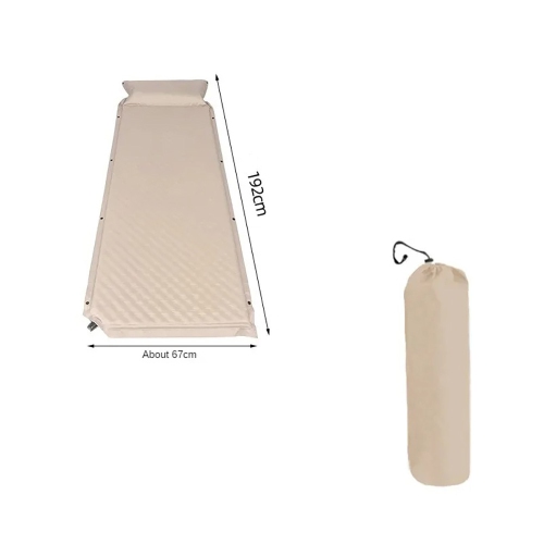 axGear Self Inflating Foam Mattress Automatic Inflatable Outdoor Air Mat Camping Single