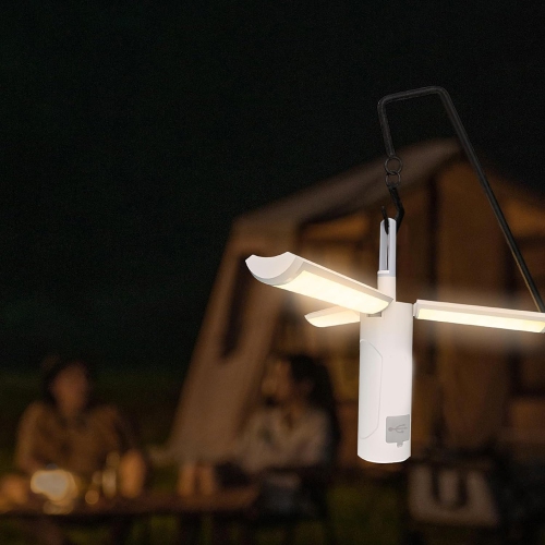 axGear Lantern Flashlight LED Camping Tent Light Foldable Power Bank Water Resistant