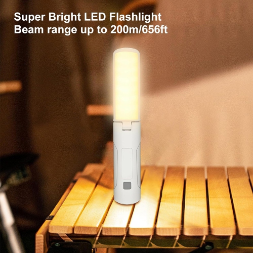 axGear Lantern Flashlight LED Camping Tent Light Foldable Power Bank Water Resistant