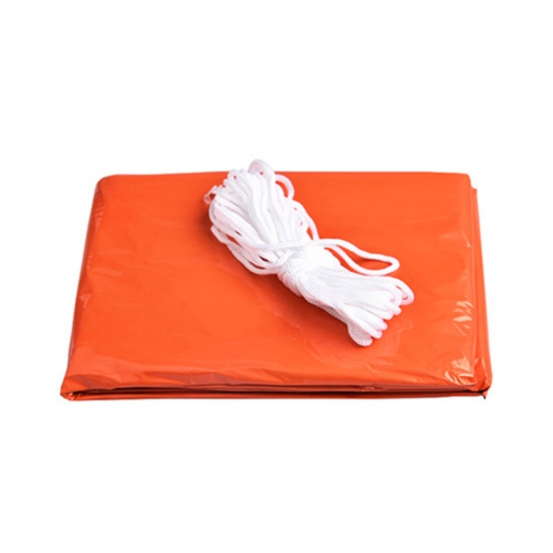 Ensemble de survie avec couverture d'urgence d'axGear, équipement de camping de randonnée pour l'extérieur, avec espace en bisens