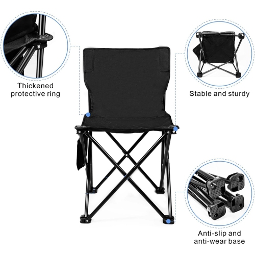 axGear Portable Camping Chair Outdoors Versatile Folding Chair Light Weight Beach Paito