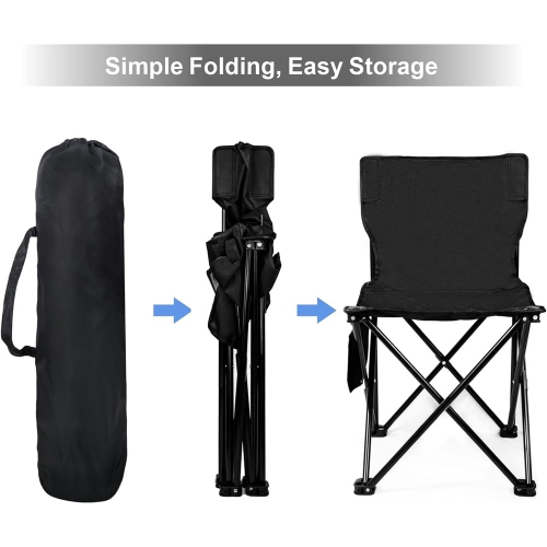axGear Portable Camping Chair Outdoors Versatile Folding Chair Light Weight Beach Paito