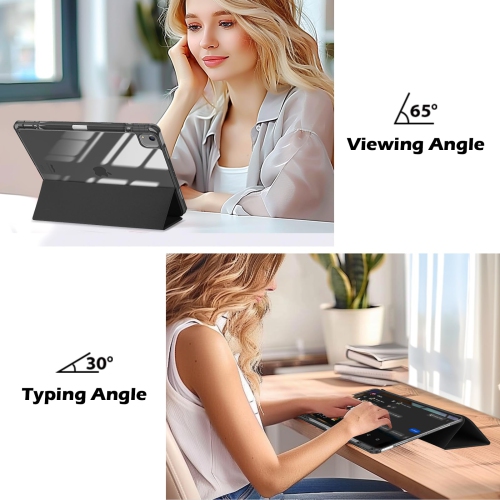 iPad Air 13 Inch Case with Pencil Holder 2024 M2 & iPad Pro 12.9 2022 6th/2021 5th/2020 4th/2018 3rd Case, 2024 iPad Air 13 Cover, 13" iPad Air Smart