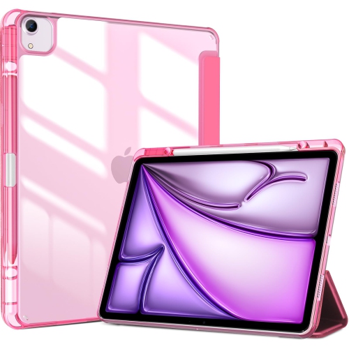 HLD  Ipad Air 13 Inch Case w Pencil Holder 2024 M2 & Ipad Pro 12.9 2022 6Th/2021 5Th/2020 4Th/2018 3Rd Case, 2024 Ipad Air 13 Cover, 13" Ipad Air