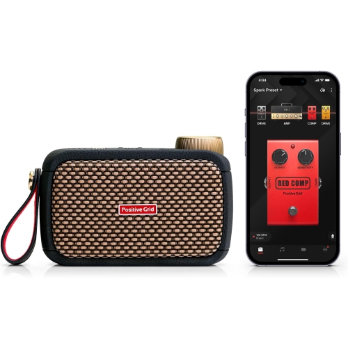 Positive Grid SPARK GO Portable Smart Guitar Amp & Bluetooth® Speaker - Black- Open Box