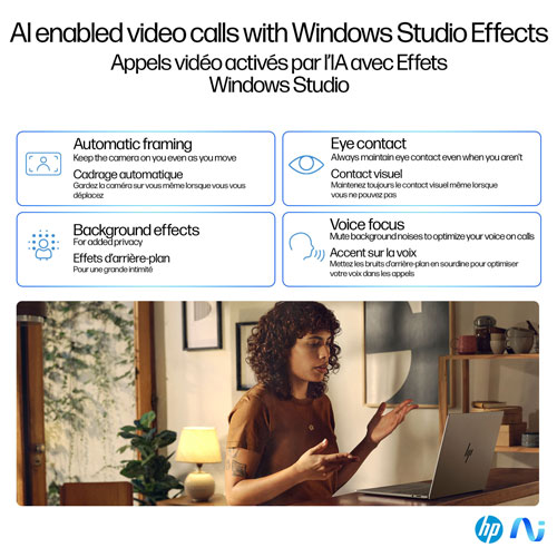 HP OmniBook X 14" Touchscreen Copilot+ PC Laptop