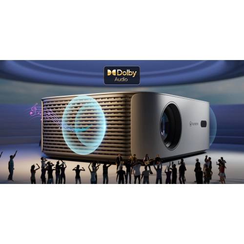 Vankyo - Performance V700W 1080P Full HD Live house Projector with 420 ANSI Lumen, Dual 5W/4ohm Dolby Audio Speakers, Bidirectional Bluetooth 5.1