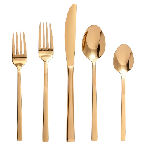 Palace Gold Finish Cutlery Set, 20-piece