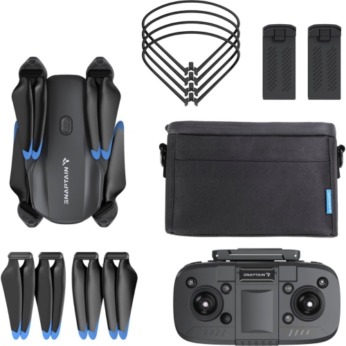 Snaptain - drone FPV E20 avec caméra 2,7K et télécommande - Gris