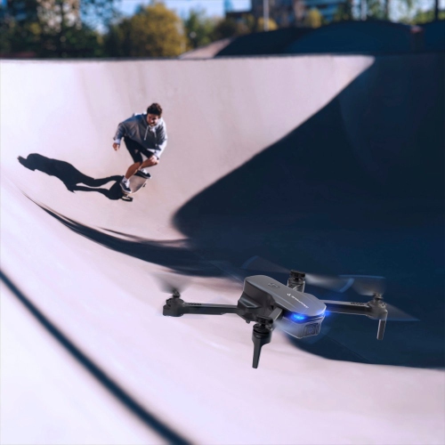 Snaptain - drone FPV E20 avec caméra 2,7K et télécommande - Gris