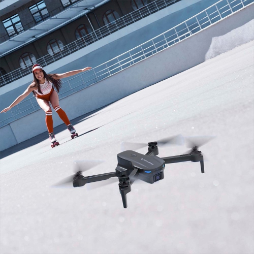 Snaptain - drone FPV E20 avec caméra 2,7K et télécommande - Gris