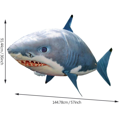 Generic Remote Control Flying Shark Balloon Inflated RC Inflatable Balloon Toy