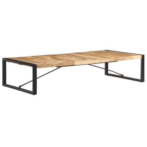 vidaXL Coffee Table 180x90x40 cm Rough Mango Wood