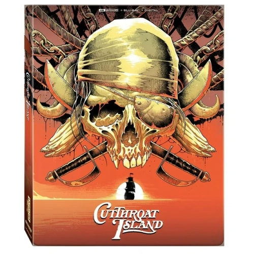 Cutthroat Island [Steelbook] [4K Ultra HD + Blu-Ray + Digital Copy]