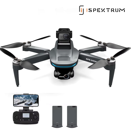 ISPEKTRUM  Drone Flybot Iskf110 4K Dual Camera 2-Axis Gimbal 360 Obstacle Avoidance 25-Min Flight Time Fpv Rc Drone Under 250G \w Advanced Auto