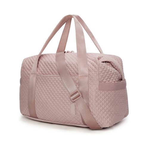 Bagsmart Travel Sport Duffle Bag Carry On Bag Pink