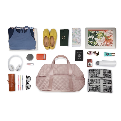 Bagsmart Travel Sport Duffle Bag Carry On Bag Pink