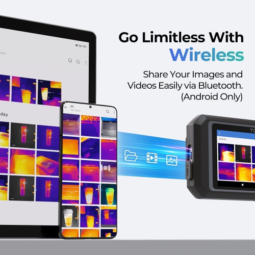 Refurbished - TOPDON TC003 256X192 IR Resolution 5" Touch Screen Thermal Imaging Camera with Secondary Analysis