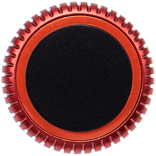 Replacement Crown Nut Compatible For Watch Series 6 (GPS Version) (Black / Red)