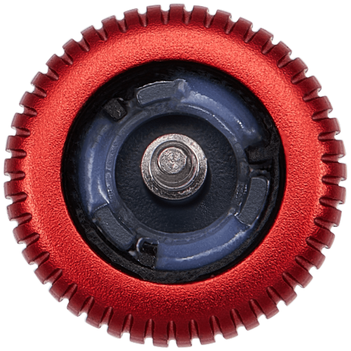 Replacement Crown Nut Compatible For Watch Series 6 (GPS Version) (Black / Red)