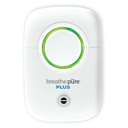 Image 1 de 6.. Purificateur d'air portatif à brancher Breathe Pure plus avec filtre HEPA et technologie ionique