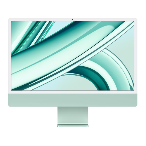 APPLE  (Open Box - Excellent) Imac 24 (Retina 4.5K 8Gpu, Green) 4.05Ghz 8-Core M3 (2023) 8 GB & 256 GB Flash HD 4480 X 2520 Dual Boot Mac Os/win 11